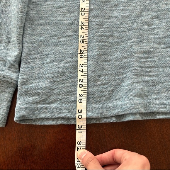 FAHERTY Sunwashed Slub Hanley Light Blue - Picture 8 of 10